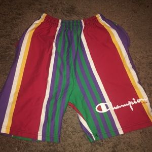 Champion Vintage Striped Shorts